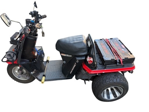 年内廃車の為最終値下げ】HONDA ジャイロUP カスタム ミニカー登録 