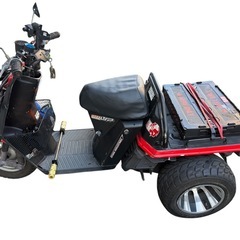 【年内廃車の為最終値下げ】HONDA  ジャイロUP カスタム　ミニカー登録の画像