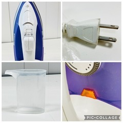 アイロン　山善　コード付きスチームアイロン　ZAE-100の画像