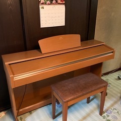 【美品】YAMAHA ARIUS YDP-160C イス付き／正常動作◎／ヘッドホンOK・ペダルOKの画像