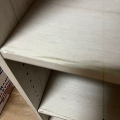 (取り引き中)カラーボックス　4段　白　ニトリの画像