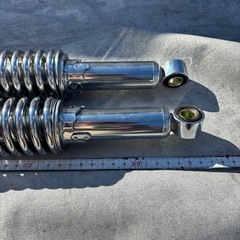 350mm リアショック　メッキ　の画像