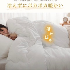 【暖かいのに軽い】掛け布団 シングル あったか 冬用 厚め　丸洗いokの画像