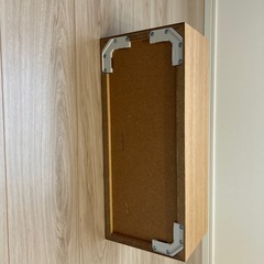 無印の壁に取り付けられる家具の画像