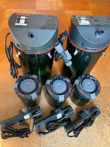 エーハイム　　2217 ２台　アクアコンパクト　3台　まとめ