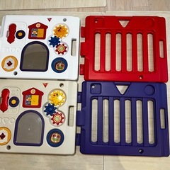 日本育児　ベビーサークル　12枚　セット　ベビーゲートの画像