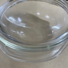 パイレックスの耐熱ガラスボウルの画像