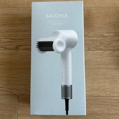 🟡【新品未使用】サロニアドライヤー　ホワイトの画像