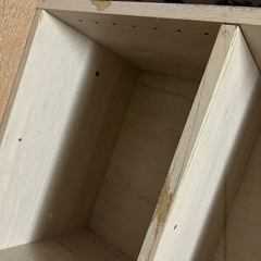 (取り引き中)カラーボックス　4段　白　ニトリの画像