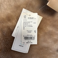 グローバルワークGLOBAL WORK冬の嫌なパチパチを軽減 静電軽減着られるストールベージュグレンチェック55マフラースカーフショールポンチョ膝掛けひざ掛けブラウン茶色ベージュチェック長さ約188センチ幅約67センチフリンジ約10センチレディース女性用婦人の画像