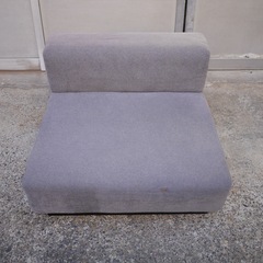 Francfranc フランフラン ジョルノ アームレスソファ 1人掛け 1P 差し上げますの画像