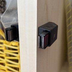 3列2段キャビネット(白木目)の画像