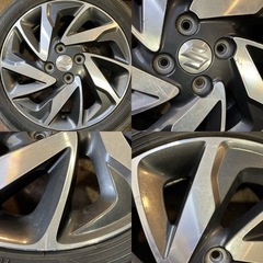 165/55R15 4本／100-4H +45／DL EC202 8分,8分上 スペーシアカスタム A5001-32の画像