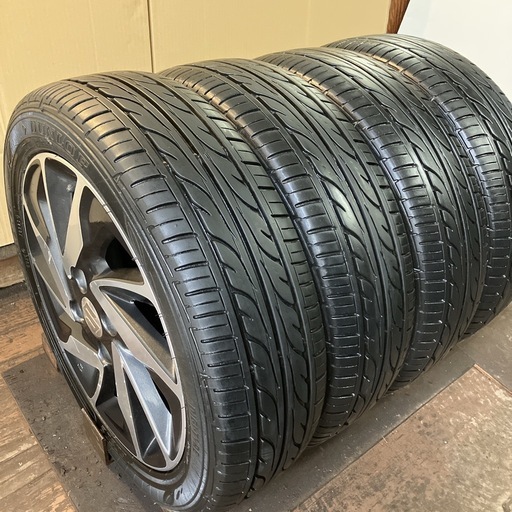 165/55R15 4本／100-4H +45／DL EC202 8分,8分上 スペーシアカスタム A5001-32