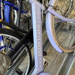 22型 子供用自転車メゾピアノBAA220HD-O(シングルシフト) ラベンダーの画像