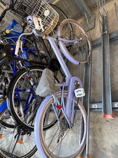 お得！！子供用自転車メゾピア　22インチ　BAA220HD-O(シングルシフト) ラベンダー