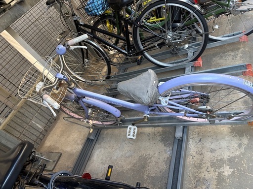 さらに！値下げしました！！！子供用自転車メゾピア　22インチ　BAA220HD-O(シングルシフト) ラベンダー