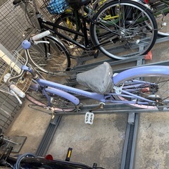 22型 子供用自転車メゾピアノBAA220HD-O(シングルシフト) ラベンダーの画像