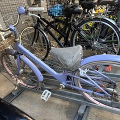22型 子供用自転車メゾピアノBAA220HD-O(シングルシフト) ラベンダーの画像