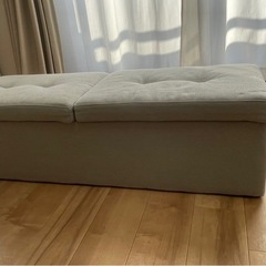 ソファー　収納ボックス付の画像
