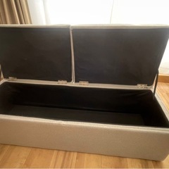 ソファー　収納ボックス付の画像