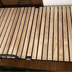 折りたたみベッド(桐すのこ)の画像