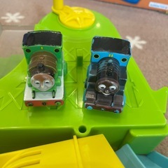 トーマスお風呂おもちゃ欠け部品ありの画像