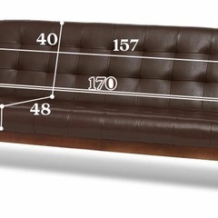  3人掛けソファの画像