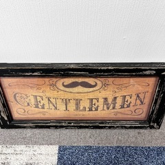 GENTLEMEN ヴィンテージ加工　アンティーク雑貨の画像