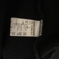 ロデオクラウンズ　パーカー　ジップ　黒　迷彩　の画像