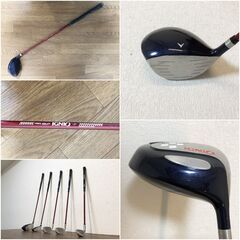 IGNIO ジュニア用ゴルフクラブ5本セット 1番ドライバー・4番ウッド・7アイアン・9アイアン・Wウェッジ　イグニオ Jr FIRES YOU UPジュニアの画像