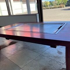 【SALE】業務用　お好み焼き鉄板付き座卓テーブル　　リサイクルショップ宮崎屋　住吉店25.11.26の画像
