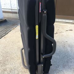 JM20471S)シングルベッド 折りたたみ式 幅：約90cm  高さ：約37cm 奥行：約200cm 中古品【取りに来られる方限定】の画像