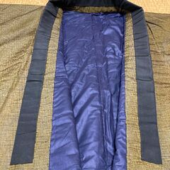 【昭和レトロ/中古/長期保管品】■綿入れ着物（丹前）■無地■こげ茶色■の画像