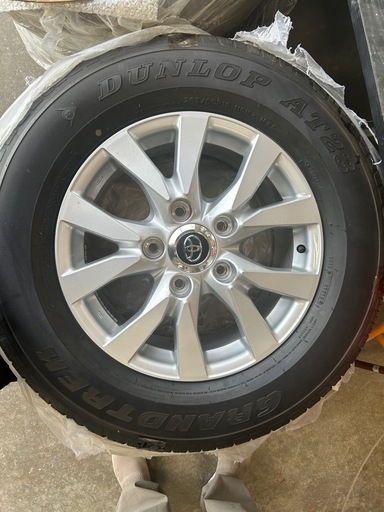 トヨタ純正ホイールタイヤ4本セット