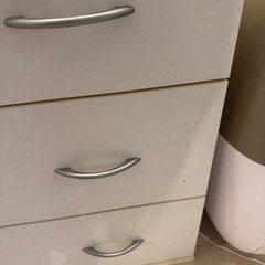 引き出しタンス　ホワイトの画像