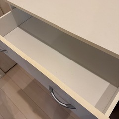 引き出しタンス　ホワイトの画像