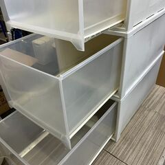 押入れ収納ケース（深型）3個セットの画像