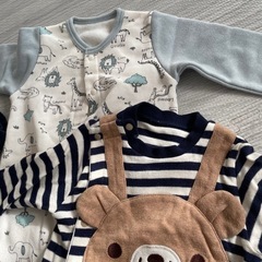 UNIQLO　ベビー服　ロンパース　60〜70サイズの画像
