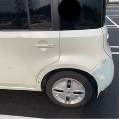 日産キューブ・冬タイヤ付き【車検令和9年10月】の画像