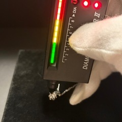 【新品】MOISSANITE モアサナイト 1ct・0.5ct ネックレス 2点セット #1の画像