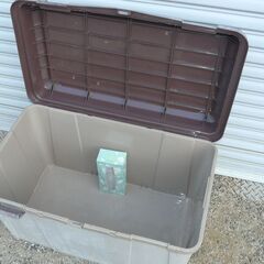 無料配達します🚚灯油タンク・宅配ボックスに💖ワイドストッカー💖収納ケース💖の画像