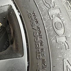 美品16インチホイールセットの画像