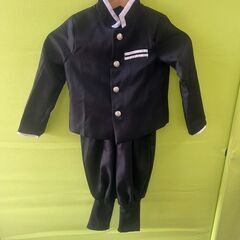 善逸　上下羽織三点　子供用コスプレ　衣装　110 鬼滅の刃　　H_111の画像