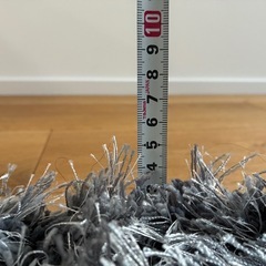 【LAKOLE】ふわふわシャギーラグ グレー（140cm × 200cm）の画像