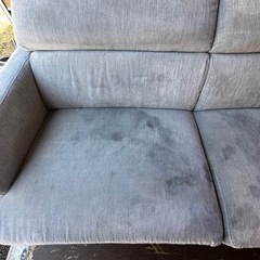 ニトリ ソファ サザーラ グレーの画像