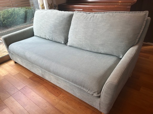 【値下がり】Relax Form３人掛けソファー　クッション付き