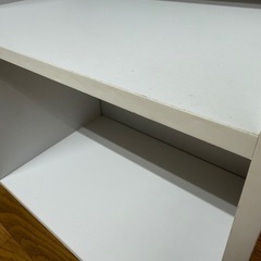 中古_3段カラーボックス白の画像