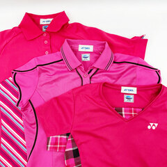 ヨネックス ワンピース 半袖 M ピンク レディース YONEX...