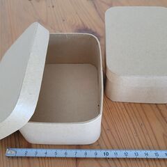 紙ボックス　クラフトボックスの画像